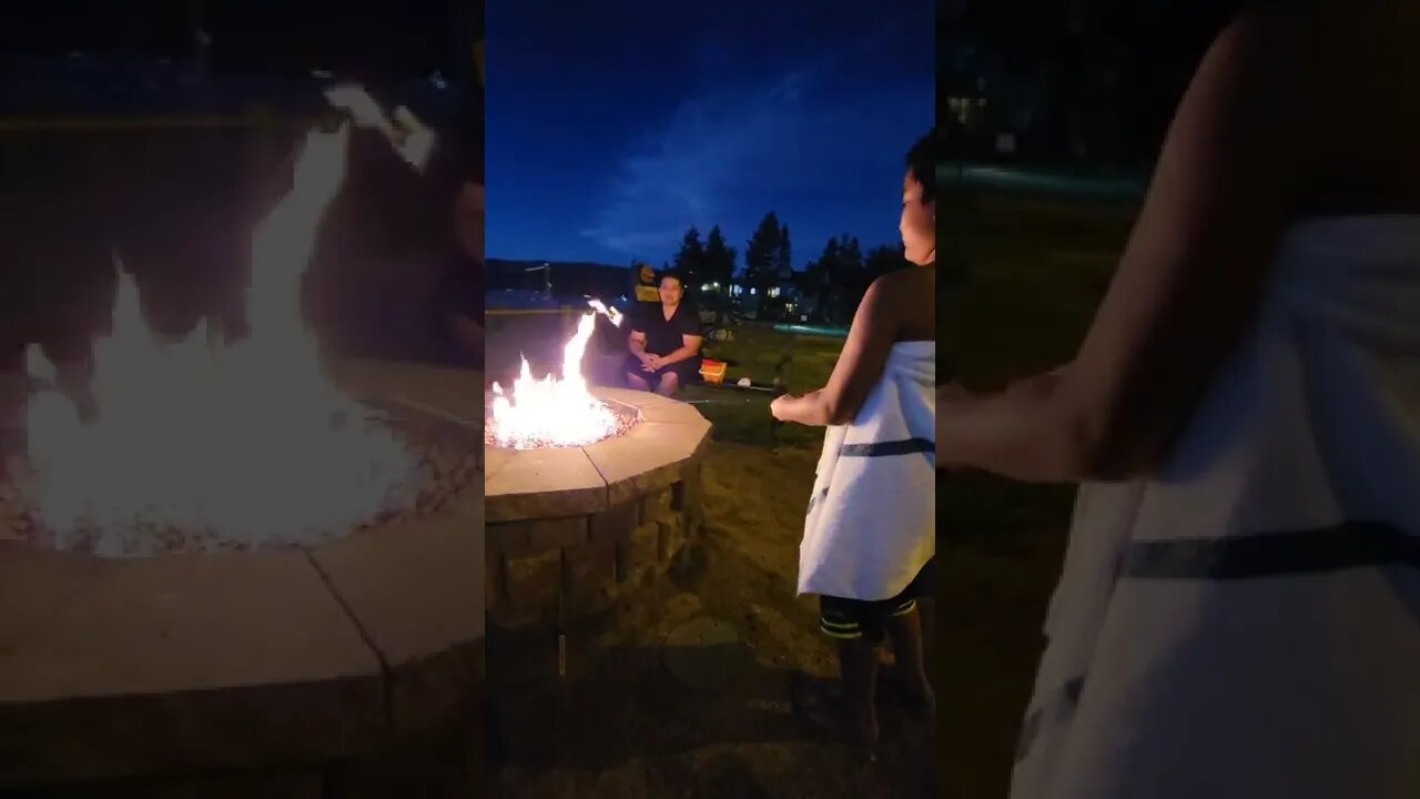 S'morse night by the beach #shorts #beach #summer