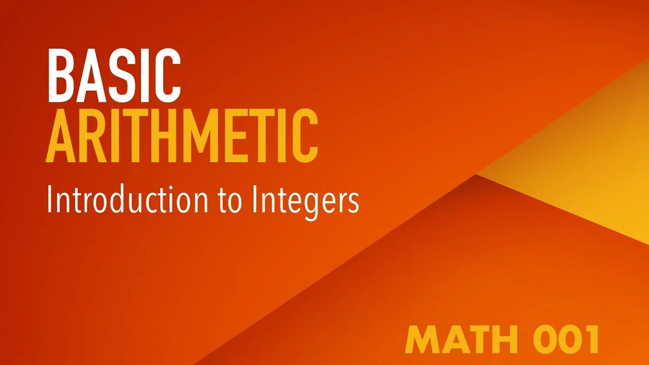 Introduction to Integers (Explained in spanish)