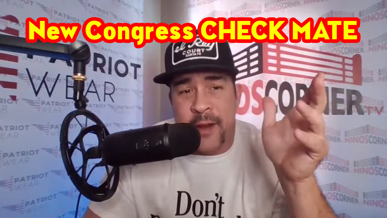 David Nino 1.10.23 - The New Congress CHECK MATE. McCarthy LEASHED!