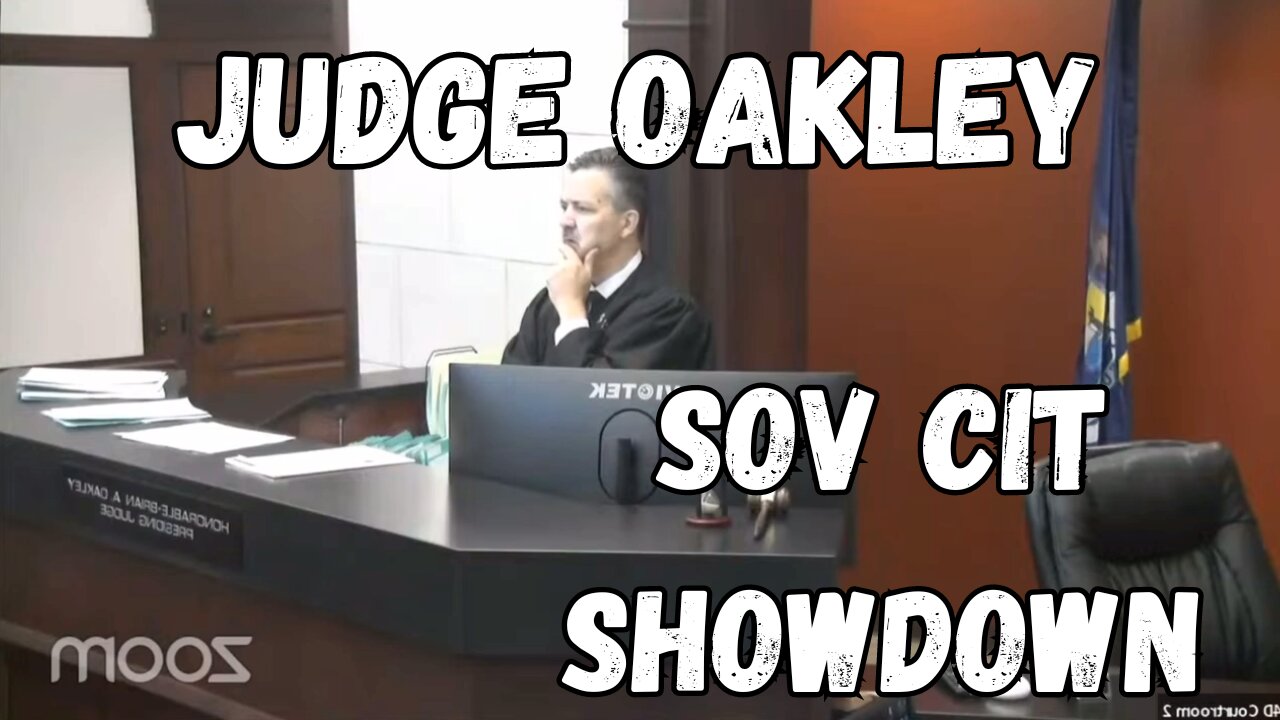 Judge Oakley Handles SOV CIT