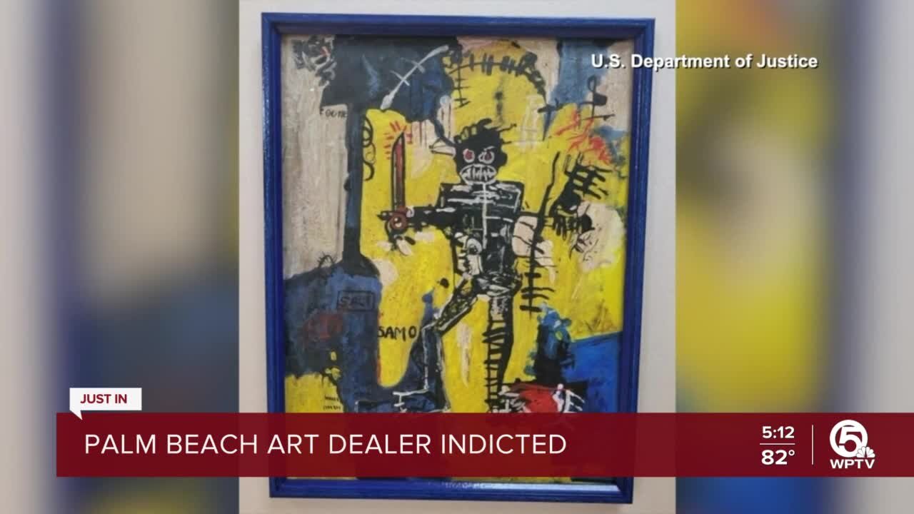 Palm Beach dealer indicted in high-end art fraud scheme