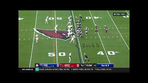 Maye turns low snap into 16-yard gain on swing pass to Stevenson