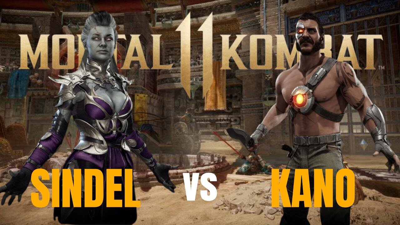 Sindel vs Kano - MK11 Battle of Scream and Cybernetic Might