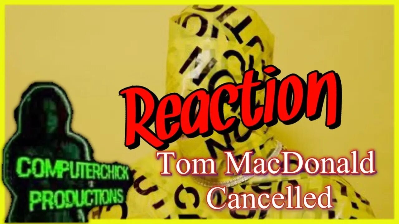 Tom MacDonald - Cancelled ( Reaction )