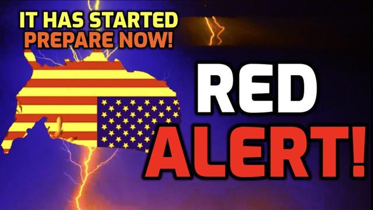 RED ALERT: IT'S GOING DOWN! - YOU MUST PREPARE NOW! - TRUMP NEWS