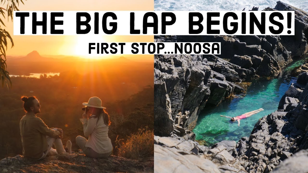 🚐 Beginning Our Big Lap of Australia | Gold Coast to Noosa 🌴