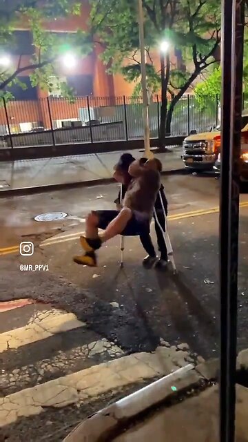 This man goes around dropping off random people in the street