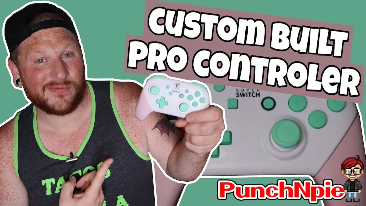 Custom Built Nintendo Switch Pro Controller!