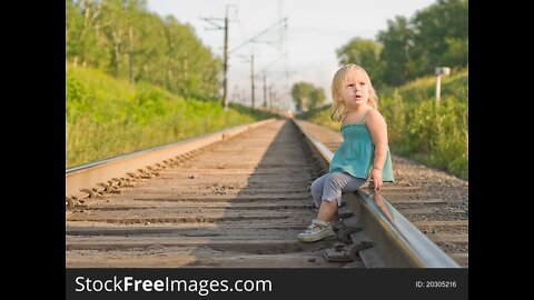 Very beautiful baby in the train 🚂