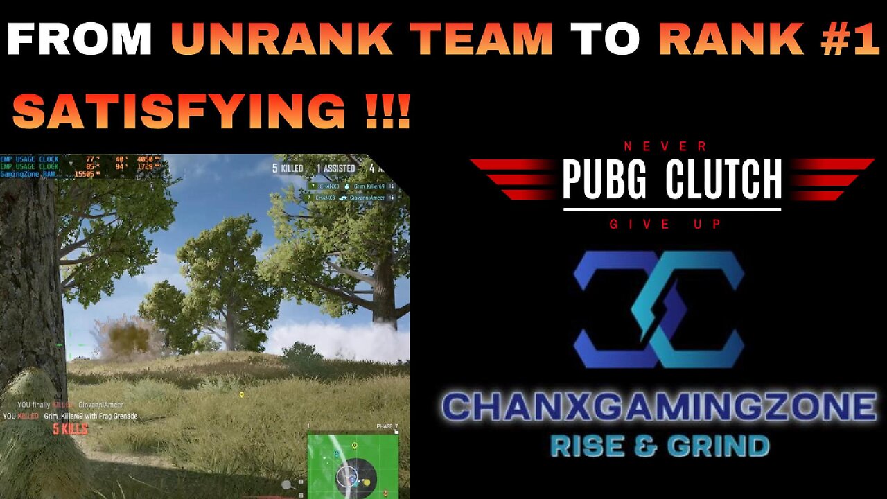 PUBG: From UNRANK to RANK #1 #pubg