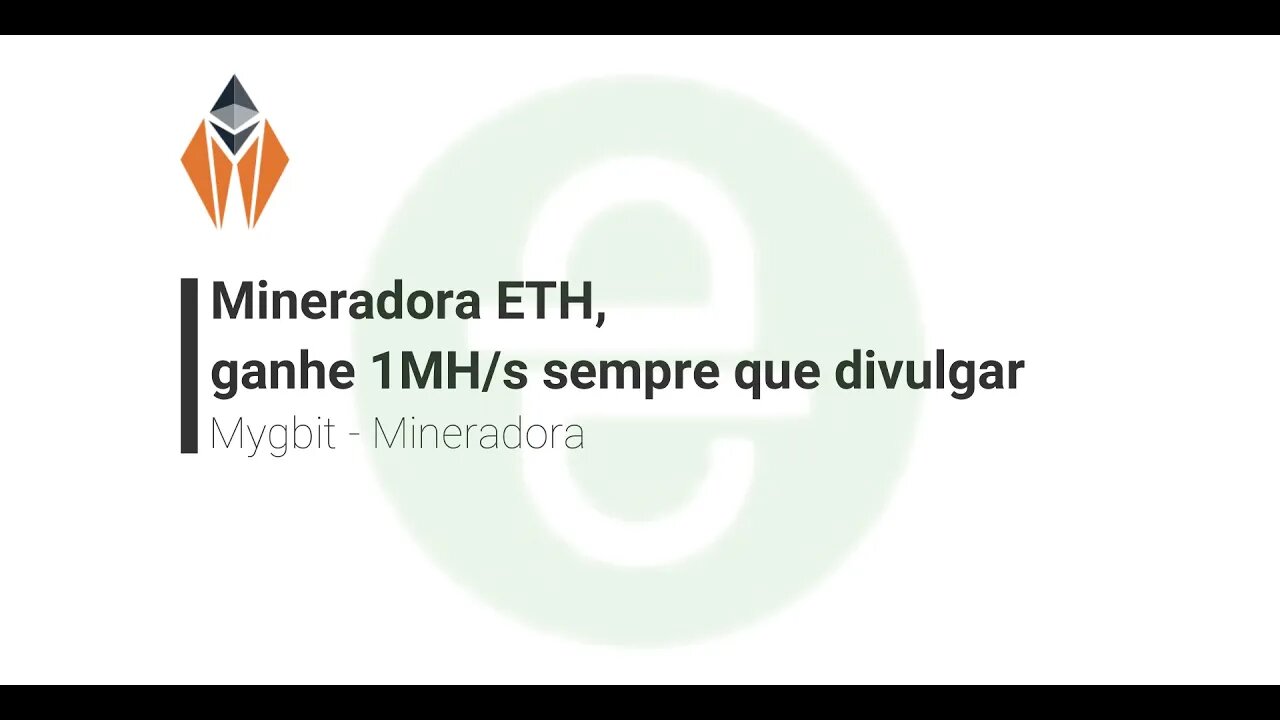 Mineradora - Mygbit - Ganhe força de mineração compartilhando rev 0.1 Ativo 120421