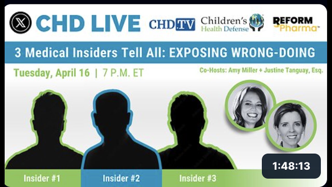 3 Medical Insiders Tell All: EXPOSING WRONG-DOING | Apr. 16