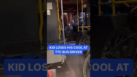 Kid fights TTC worker!
