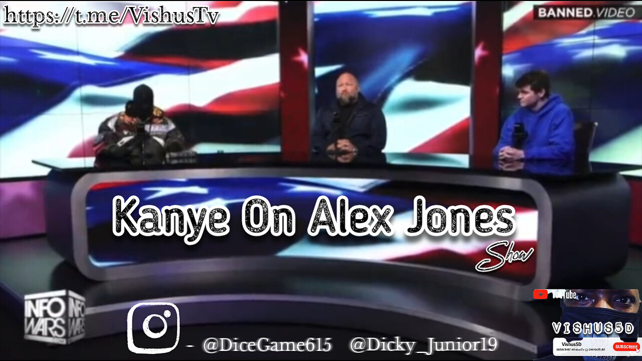 Kanye West On Alex Jones Show: Pedophile Advertising #VishusTv 📺