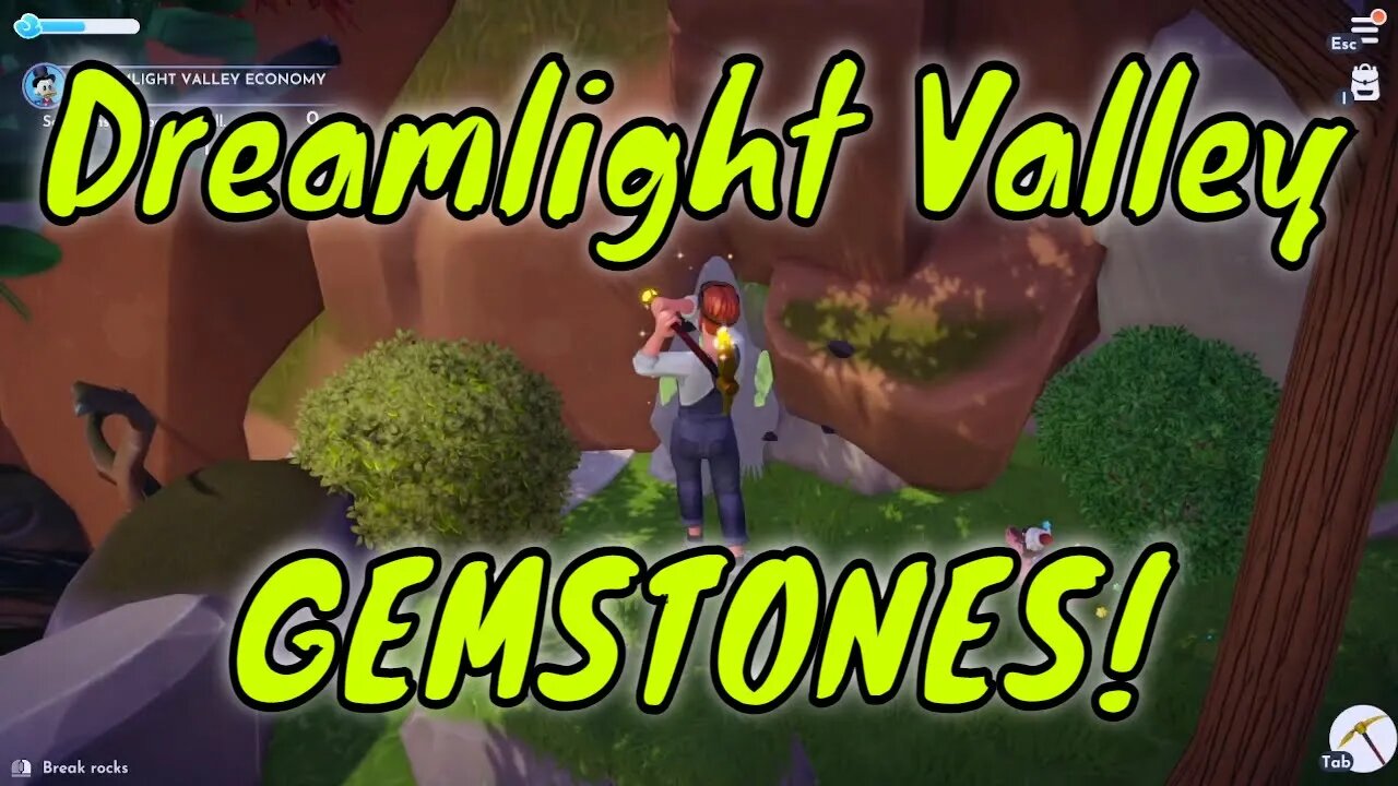 Dreamlight Valley How to Find Gemstones!