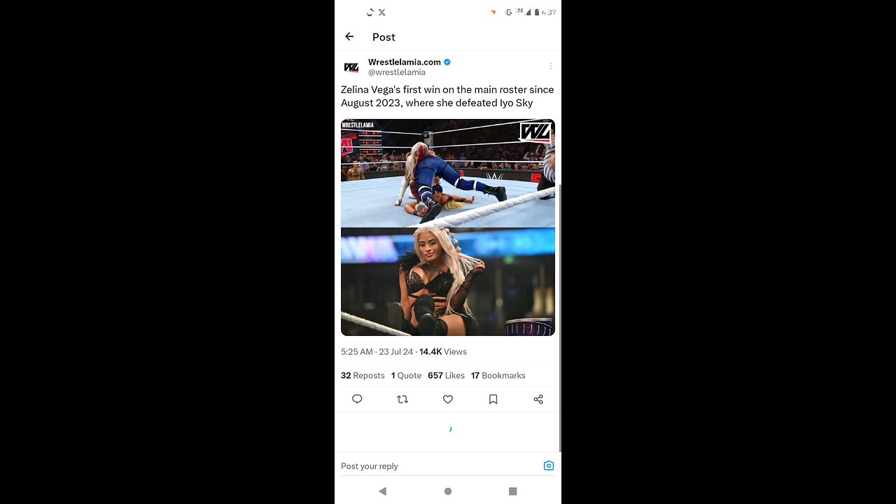 Zelina Vega Wrestling News