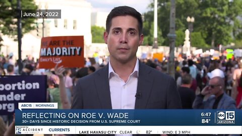 Looking back at the day Roe v Wade was overturned