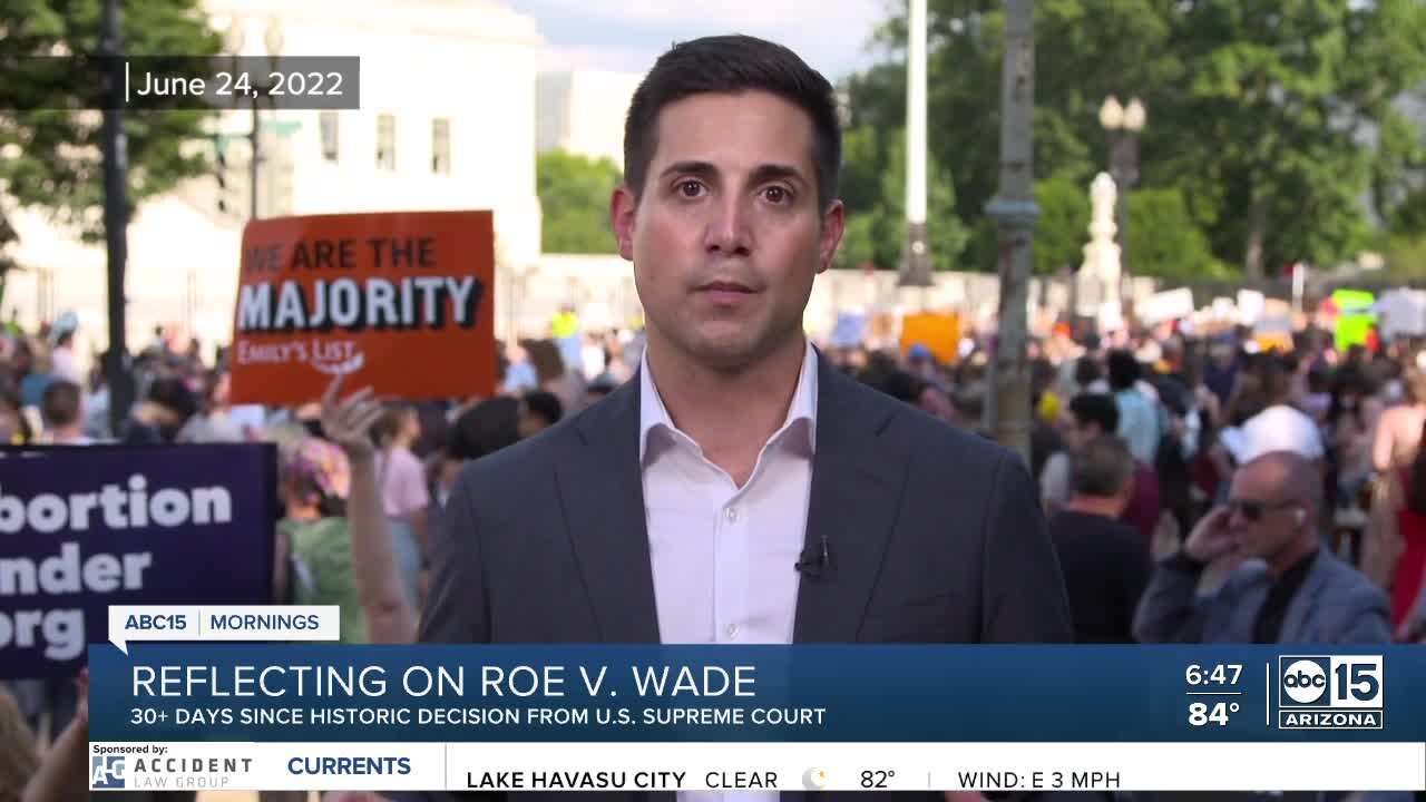 Looking back at the day Roe v Wade was overturned