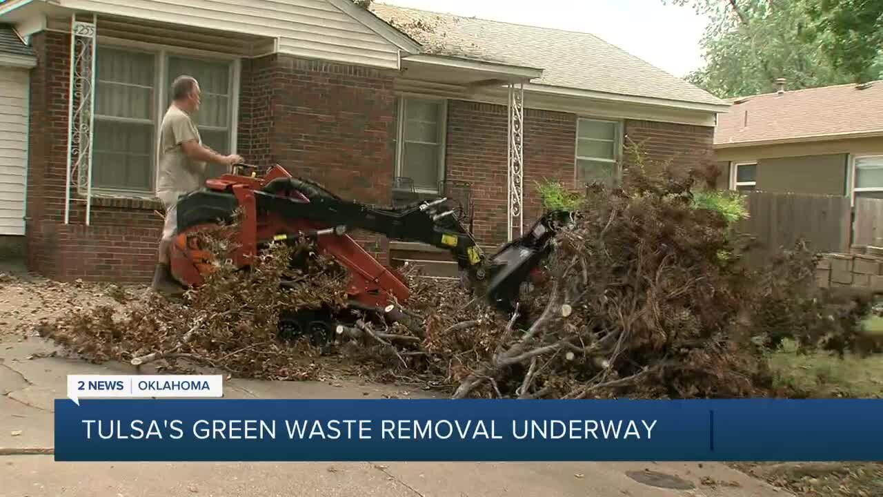 Tulsa's Green Waste Removal Underway