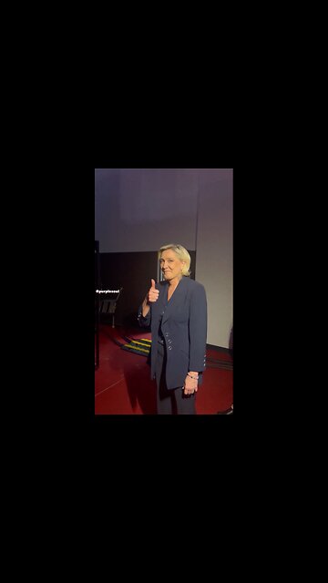 The tide has turned against globalism in France.