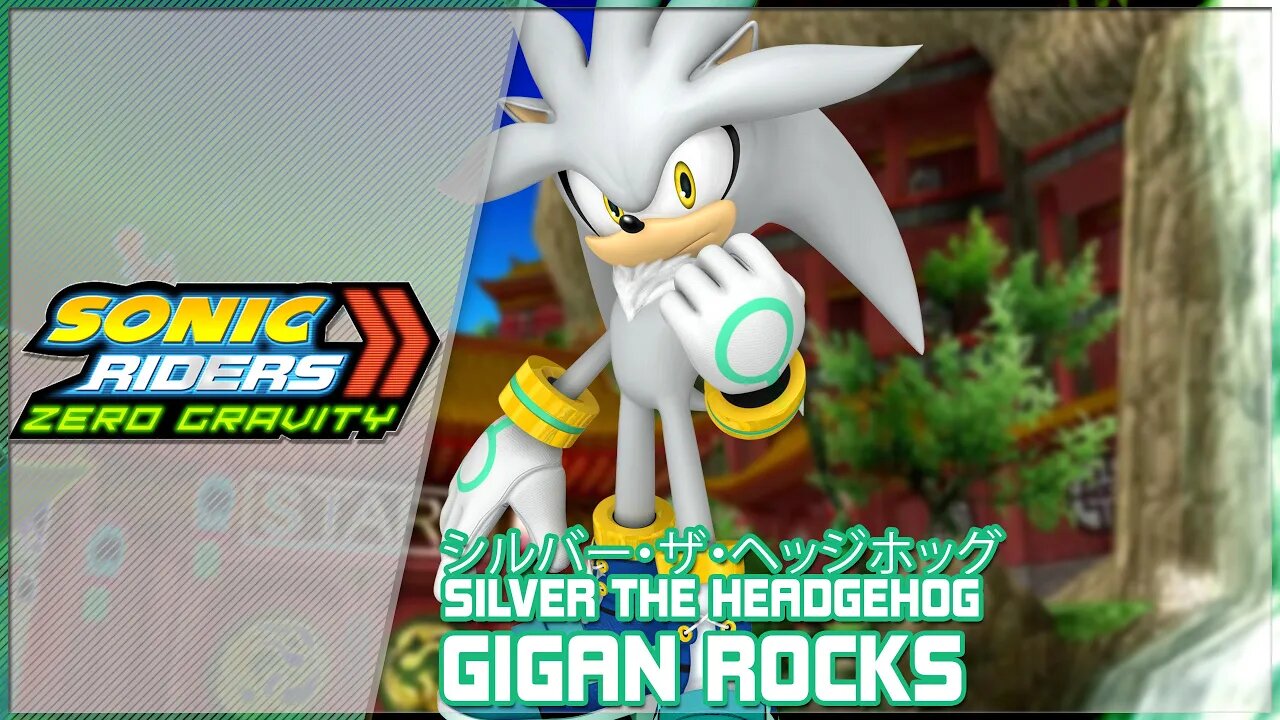 Sonic Riders Zero Gravity - Gigan Rocks (Silver) Japanese [4K HD 60FPS]