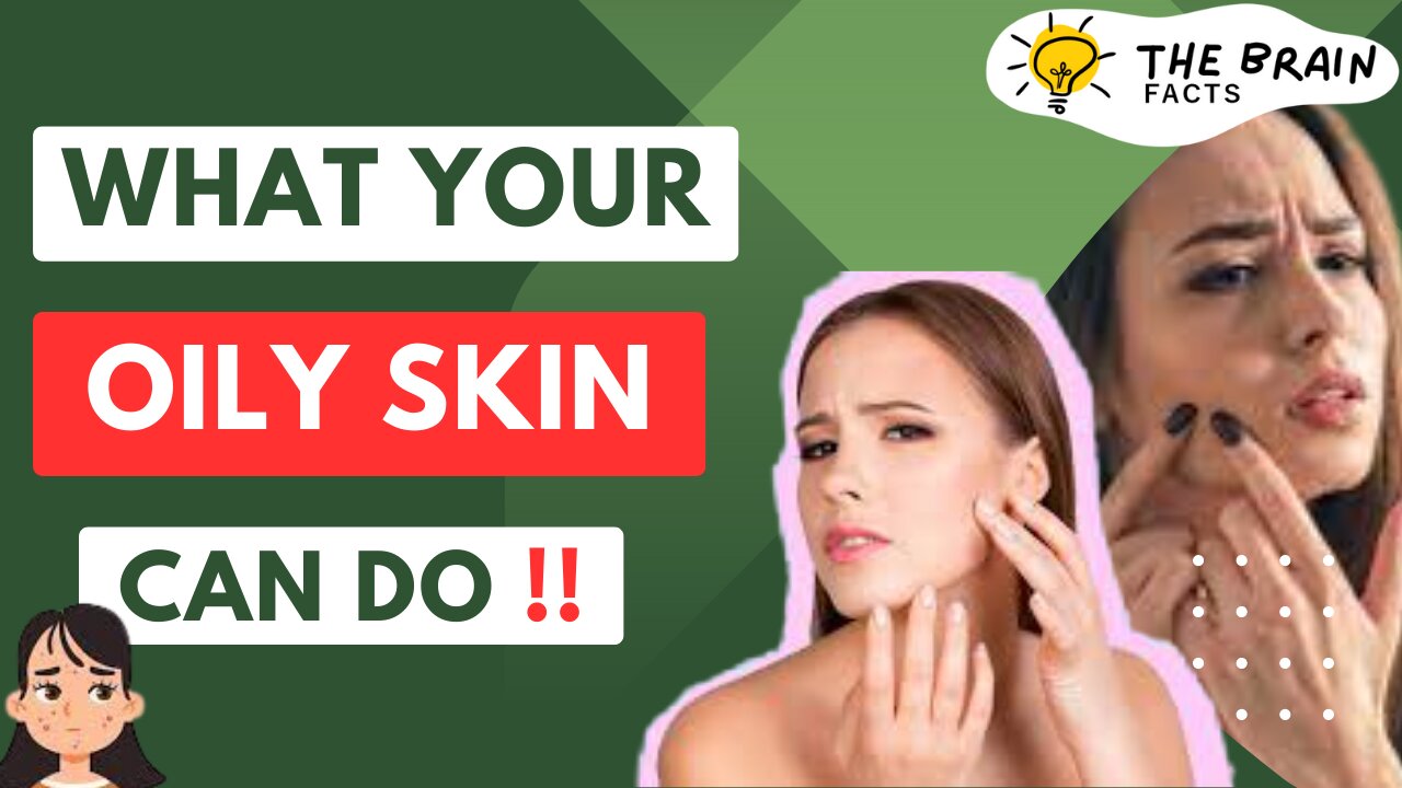 This is what happens when you have oily skin!! #viral #subscribe #youtube #facts