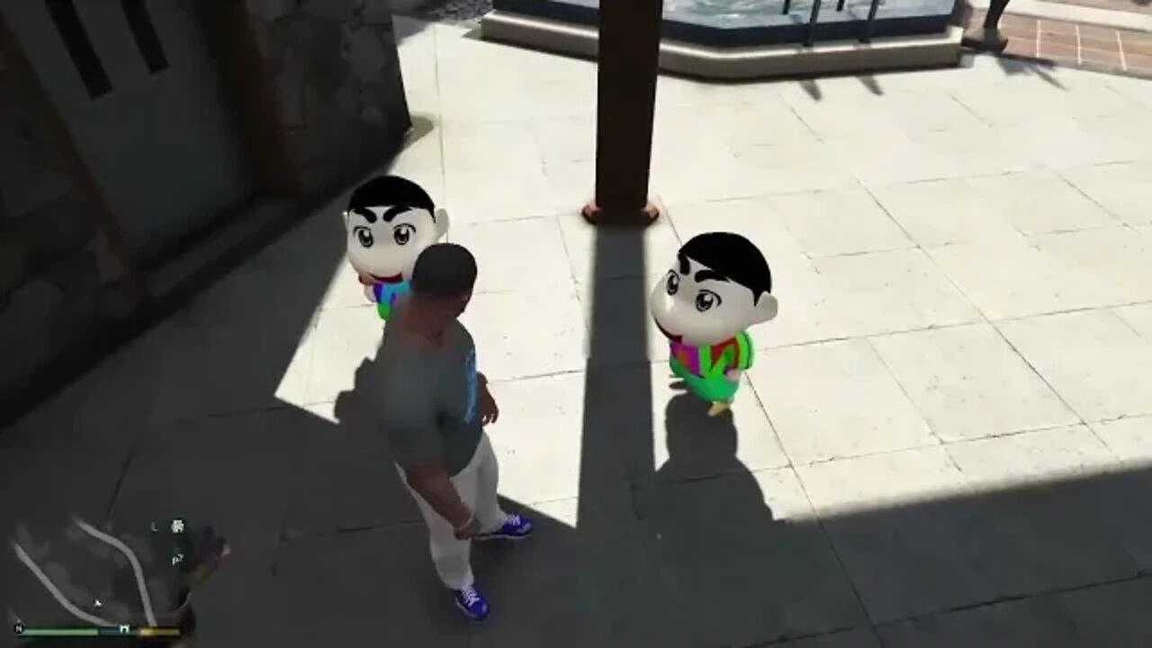 GTA 5 : Shinchan Enter Inside Hulk's Head In GTA 5 ! (GTA 5 mods) #1