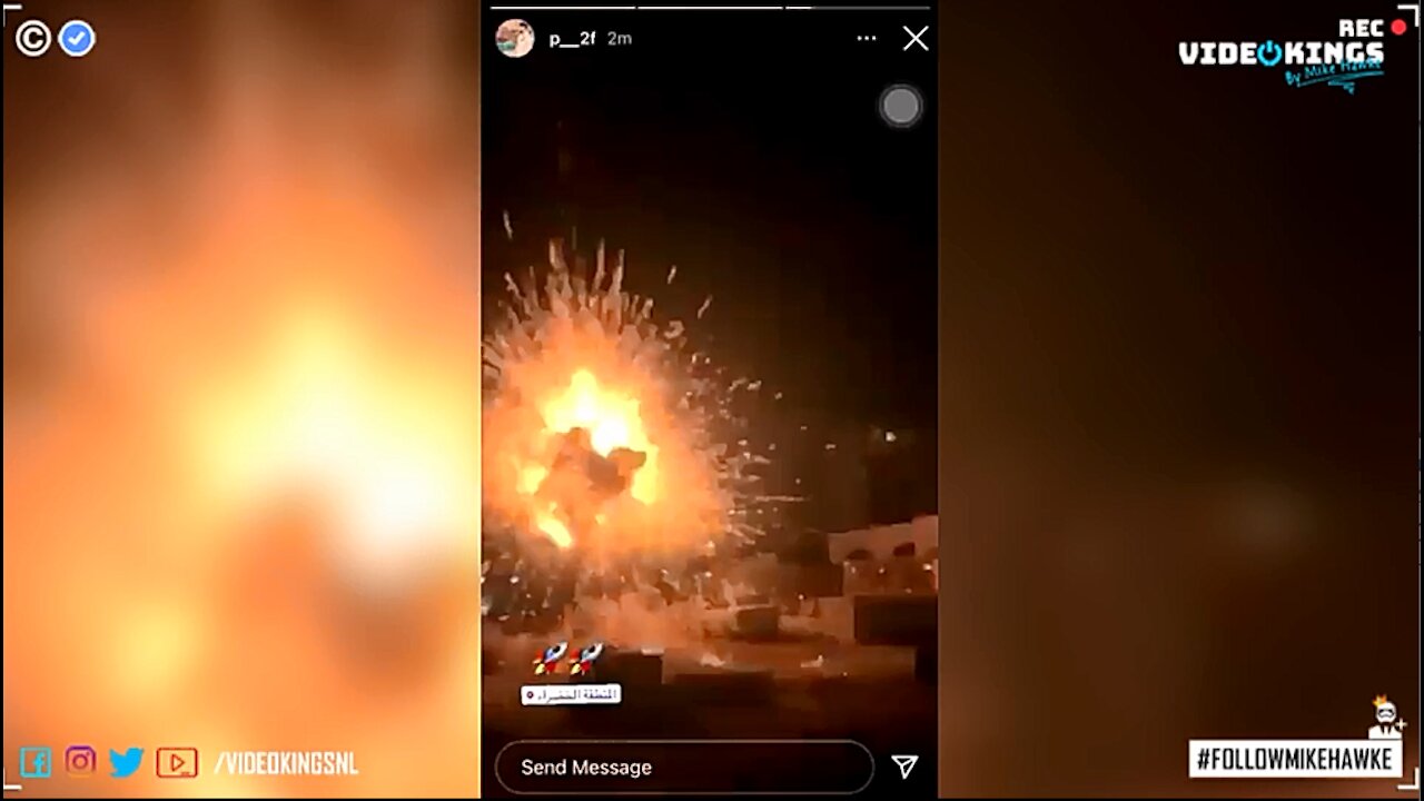 Rockets hit near US embassy in Iraq as tensions flare