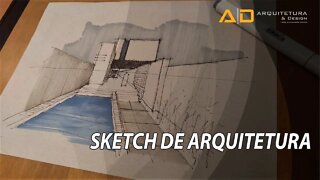 Sketch Architecture - Como desenvolver croquis e perspectivas