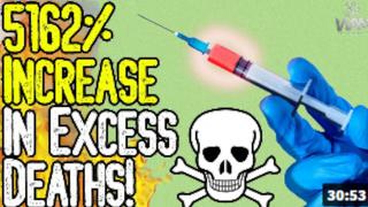 5162% INCREASE IN EXCESS DEATH! - Australian Government Data Shows MASS Vaccine Death Toll!