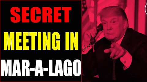 SPOTLIGHT TODAY: BLACK STARS US FLAG APPEARS AGAIN! SECRET MEETING IN MAR-A-LAGO!! - TRUMP NEWS