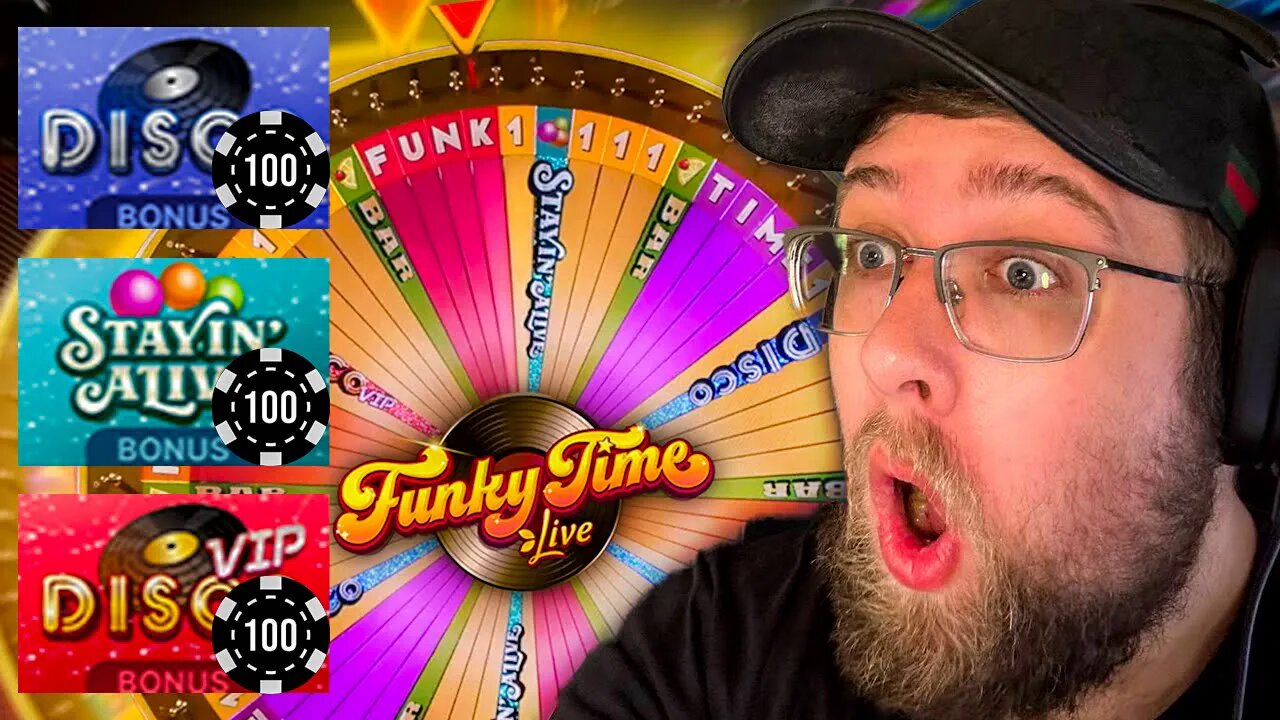 HUGE BETS ON EVERY GAME SHOW EXCEPT BAR ON FUNKY TIME!