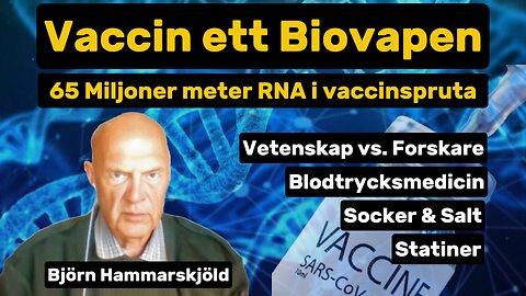 Statens Ohälsa mot befolkningen - Björn Hammarskjöld Del 2