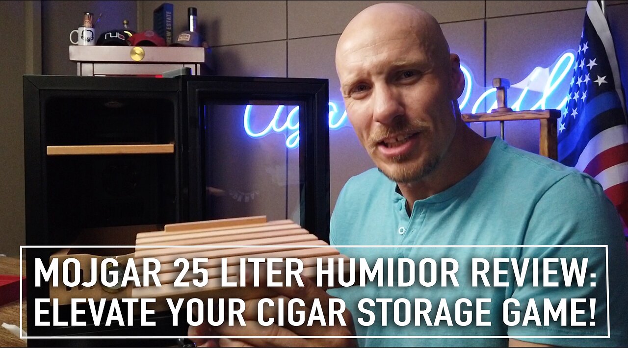 Mojgar 25 Liter Thermoelectric Humidor Review: Elevate Your Cigar Storage Game!