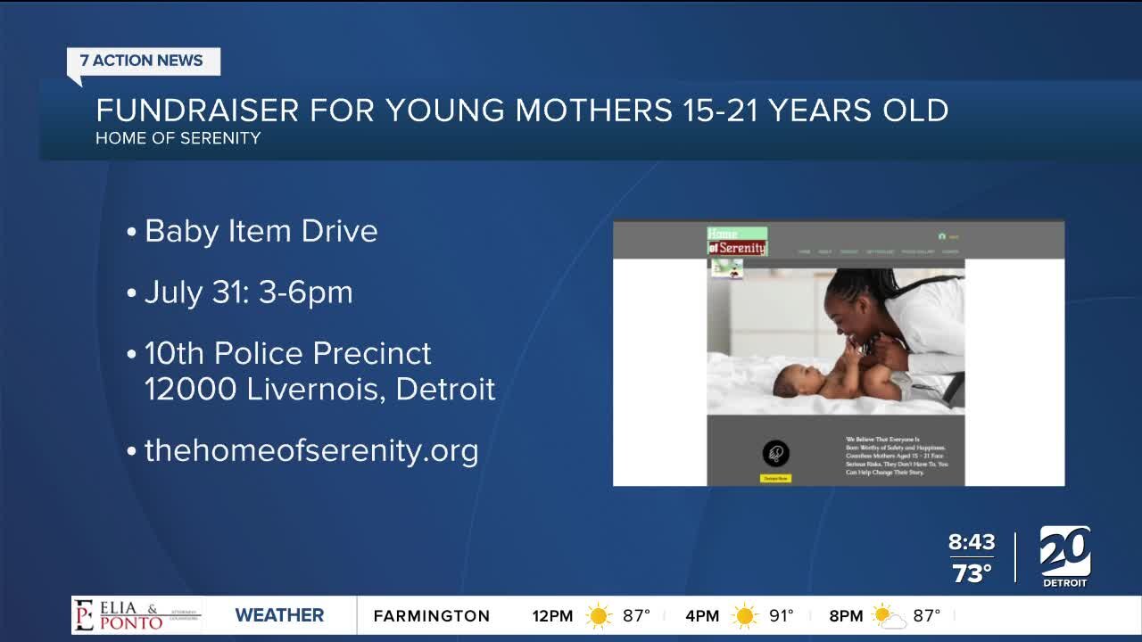 Fundraiser for young mothers happening July 31 in Detroit