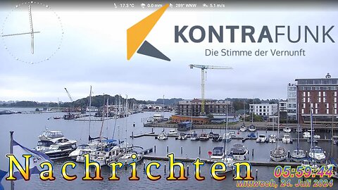 Nachrichten im Kontrafunk 24.07.2024 - 06:00 Uhr #glaubewenig, #hinterfragealles, #denkeselbst