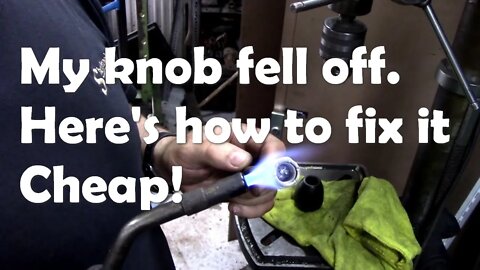 Defender gear knobs. Cheap fix to stop them falling off!