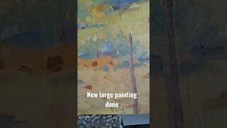 First Look at a New Painting