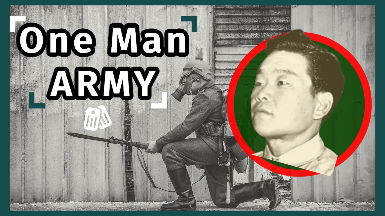 The One Man Army - This man in WW2 singlehandedly neutralized 18 enemy soldiers and captured 4 more