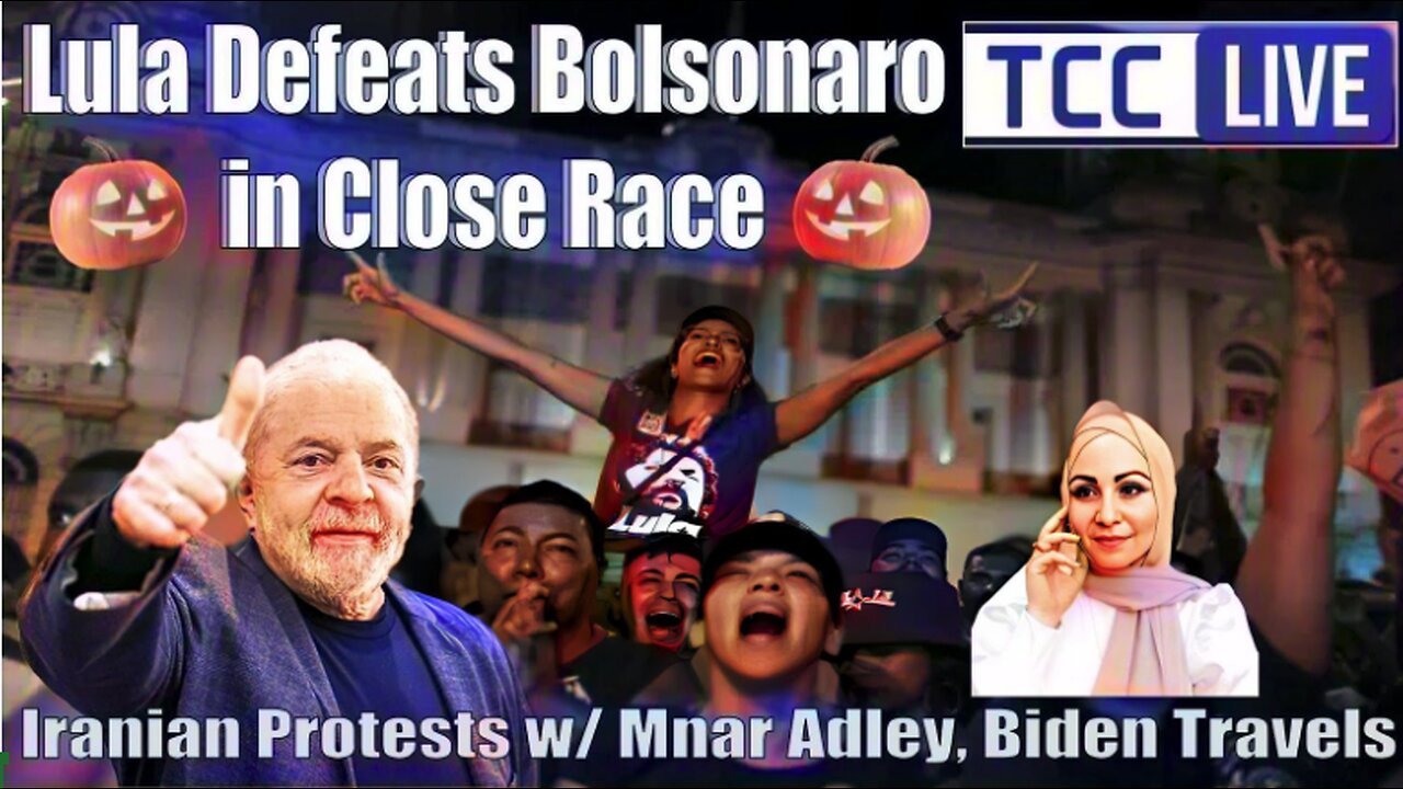 Lula Defeats Bolsonaro in Close Race, Breaking Down Election, Iranian Protests w/ Mnar Adley