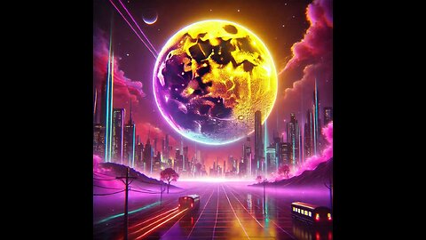 Neon Nights 80's synthwave music