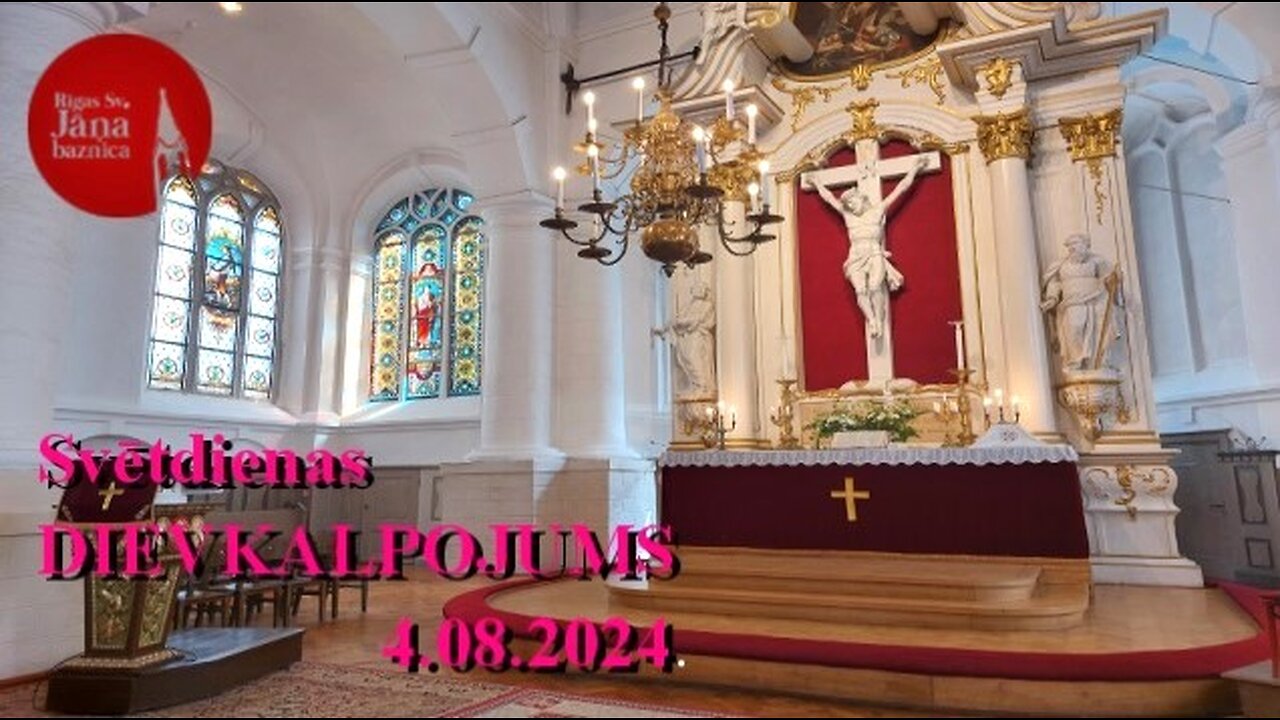 Dievkalpojuma tiešraides ieraksts, 4.08.2024.