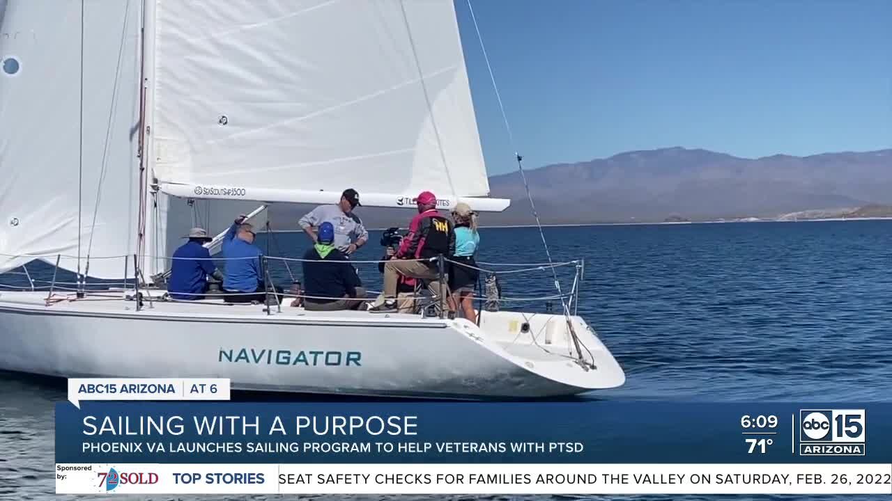 Valley veterans set sail as part of new therapy program