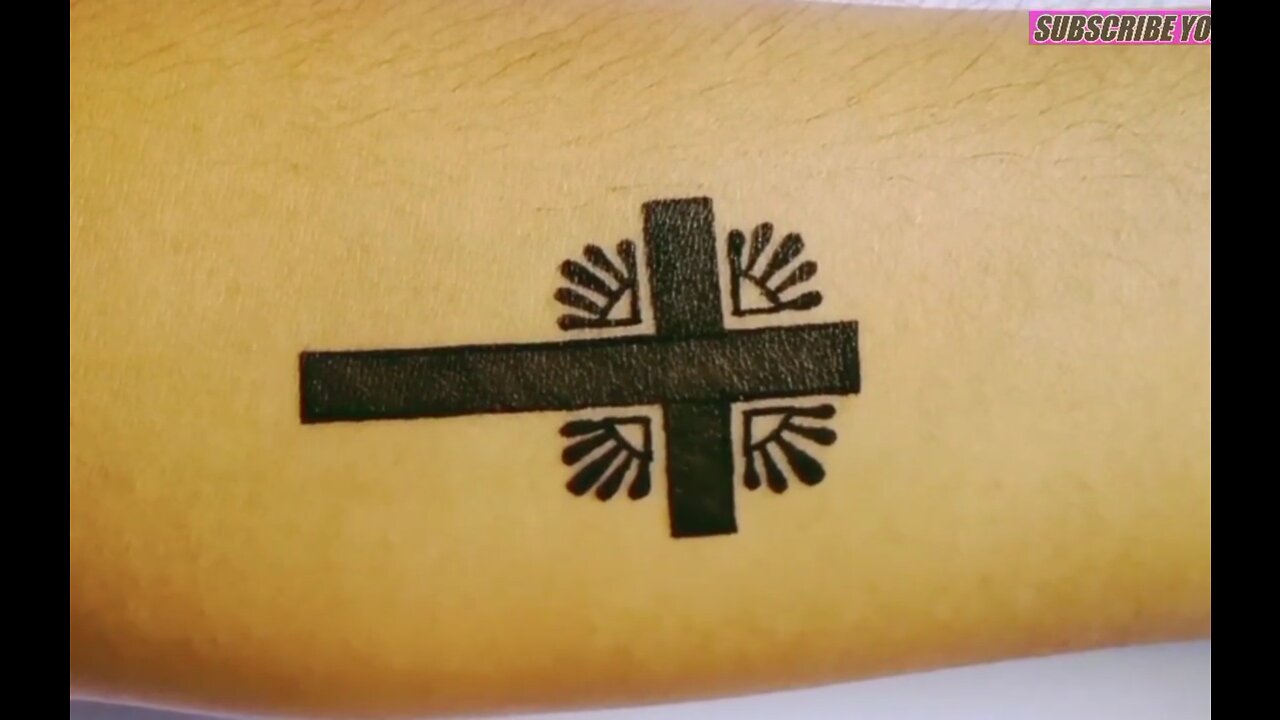 DIY Temporary Tattoo Design By Pen