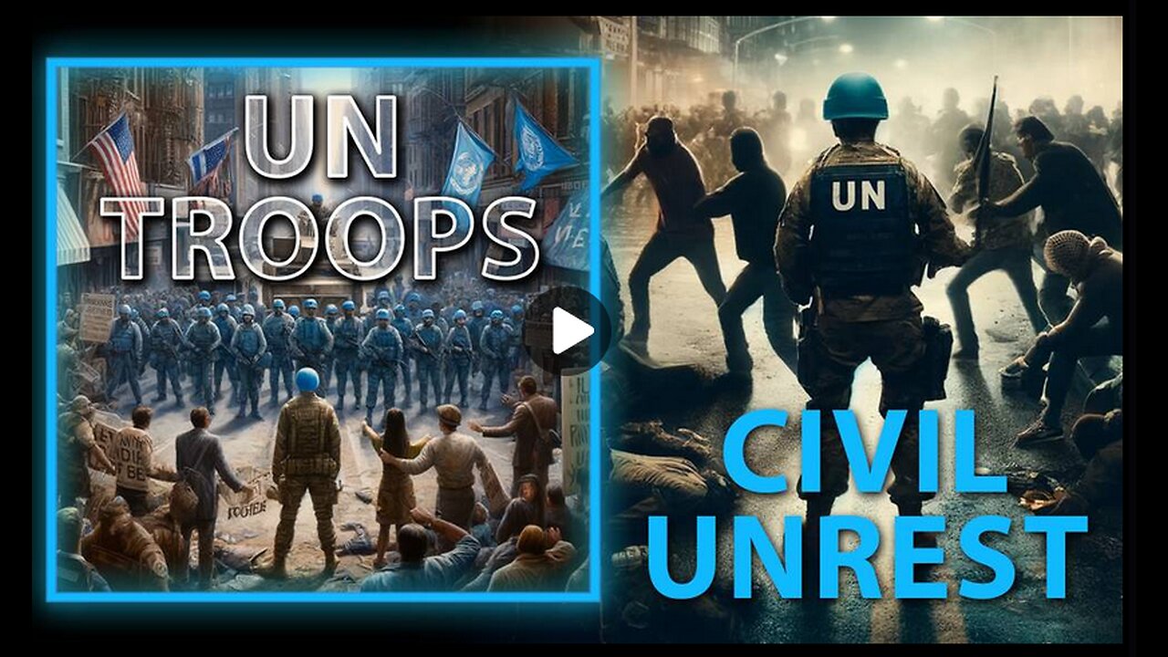 BREAKING: UN Troops To Be Used Inside The US For Civil Unrest : Alex Jones Reports