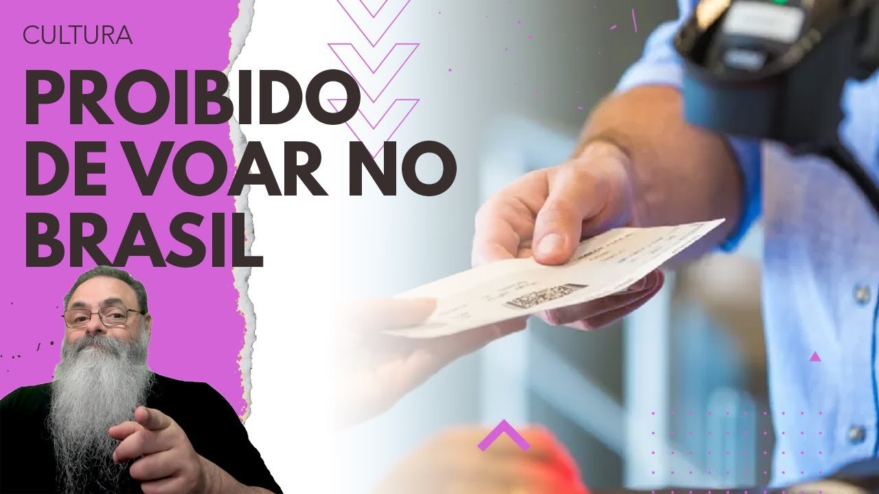 EMPRESAS AÉREAS quere LISTA de "PROIBIDOS de VOAR" para PASSAGEIROS que SE COMPORTAM MAL no VÔO