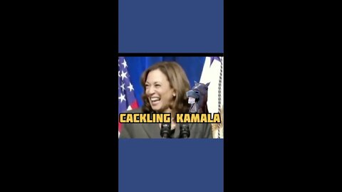 Kamala Cackling AGAIN... She can't control it!