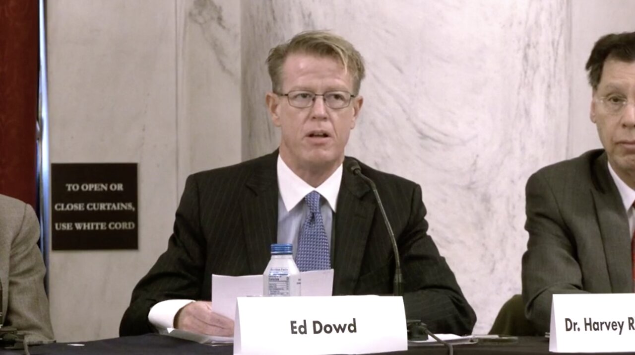 Covid Vaccine harm Senate Hearing hosted by Sen. Ron Joshnson 26-02-24 Ed Dowd