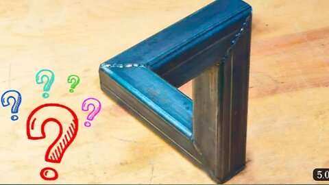 How to Weld an Impossible Triangle (Tribar)? | Is It possible?