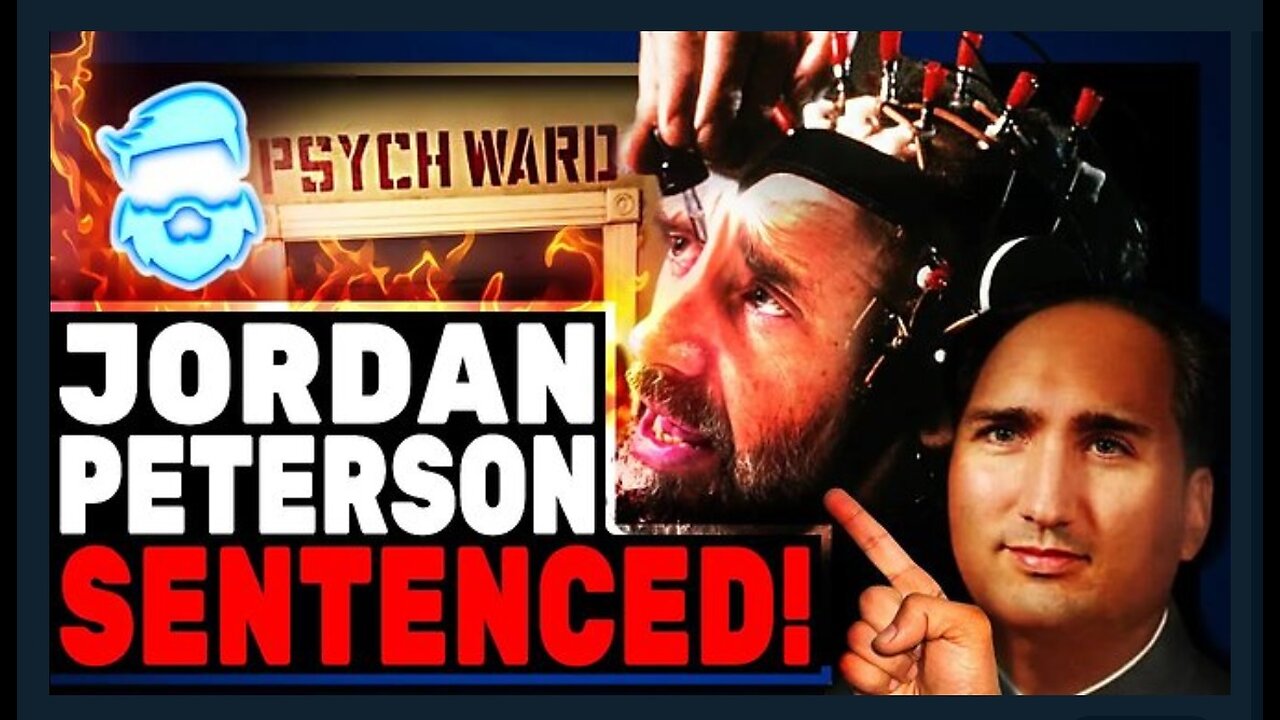 Jordan B Peterson SENTENCED In Canada To MANDATORY Insane Re-Education Camp!